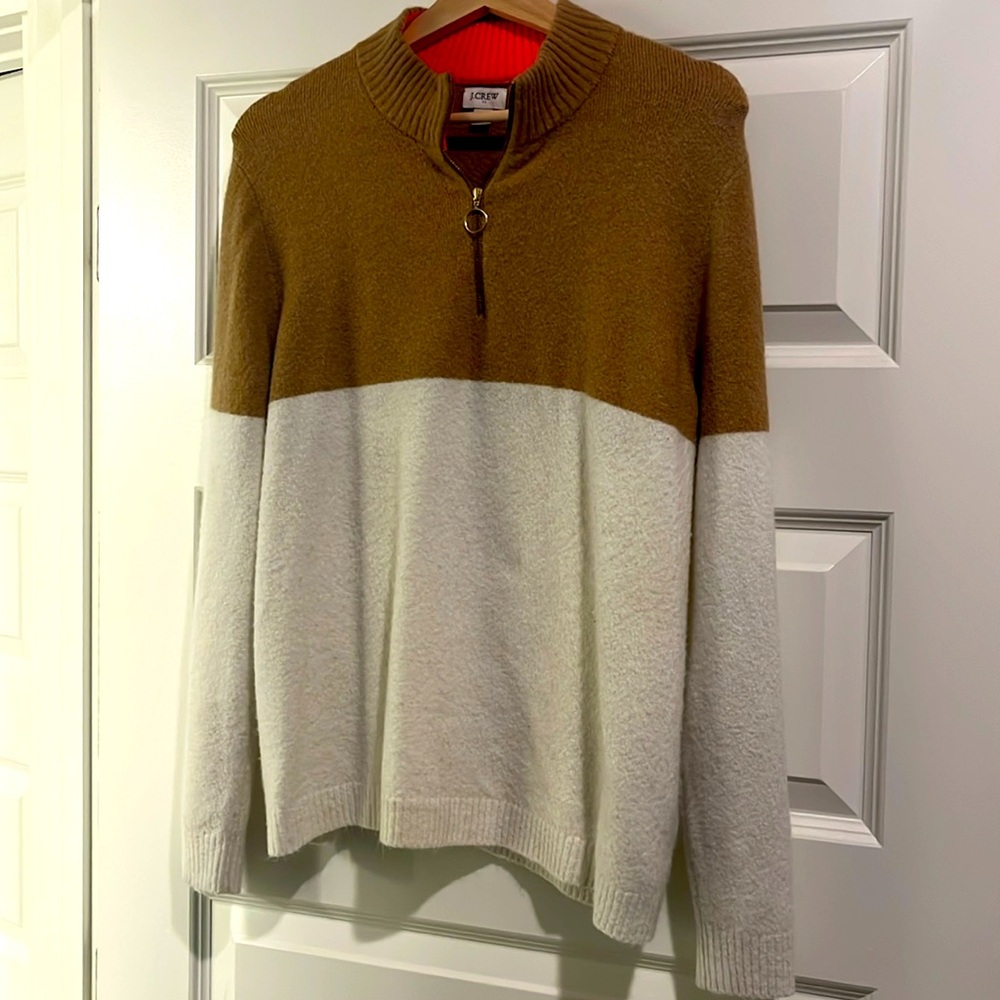 J. Crew Pullover 1/4 Zip Sweater